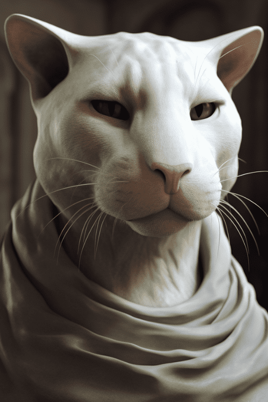 Lord Voldemort as cat