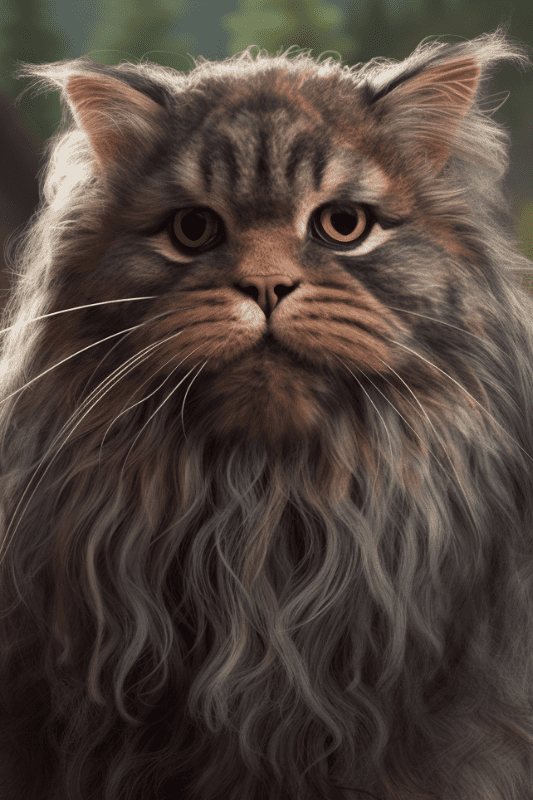 Rubeus Hagrid as cat